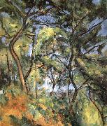 Paul Cezanne forest china oil painting artist